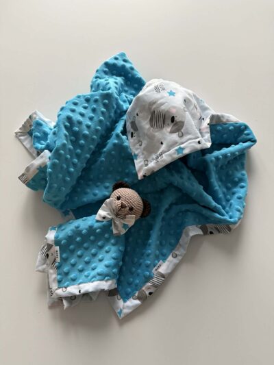 Kinkekomplekt: beebitekk ja kaisutekk karuga