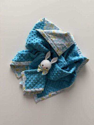 Kinkekomplekt: beebitekk ja kaisutekk jänkuga