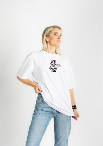 "Cute but psycho" Gella oversized t-särk