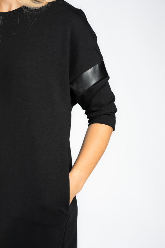 Oversize kleit "Äly" hõbedase detailiga - Image 4