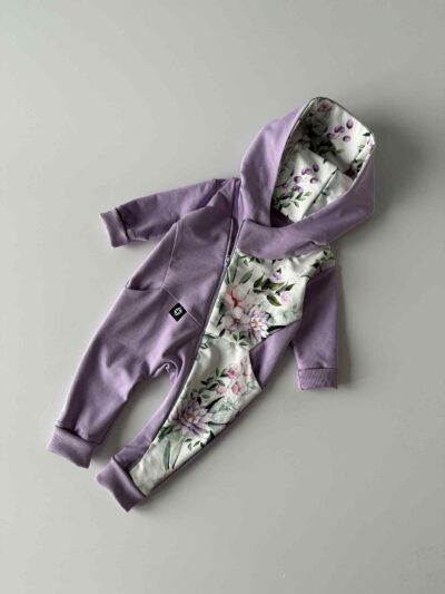 Puuvillane kombekas "Purple love"