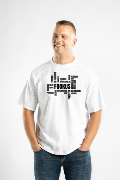 "FOOKUS" oversized t-särk