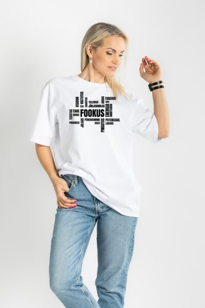 "FOOKUS" oversized t-särk