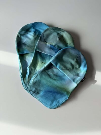 Topeltpuuvillane tuukrimüts mustriga