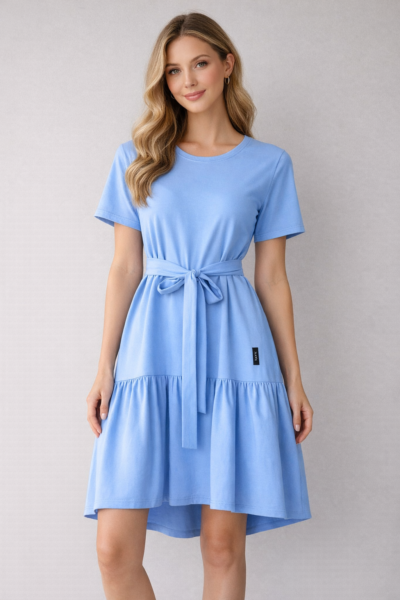 Satsiga õhuke kleit, mudel "Hedi"