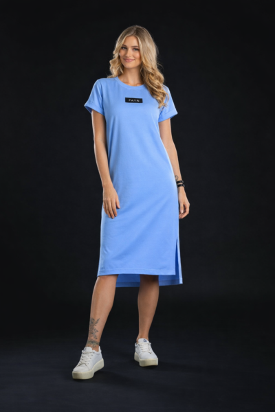 Õhuke lõhikutega kleit, mudel "Cristine"